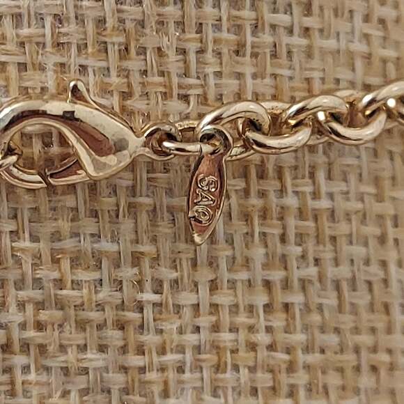 SAQ Gold Tone and Black Crystal Beads Layered 18" Necklace - Picture 4 of 4